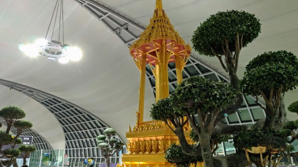 タイ国際航空ビジネスクラス_バンコク